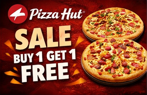 Pizza Hut Buy 1 Get 1