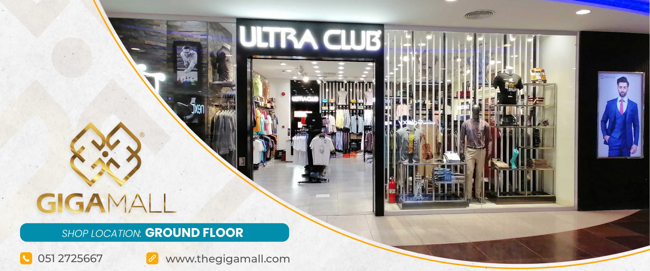 Ultra Club - GIGA MALL in 2023  Best dressed man, Club, Club tops