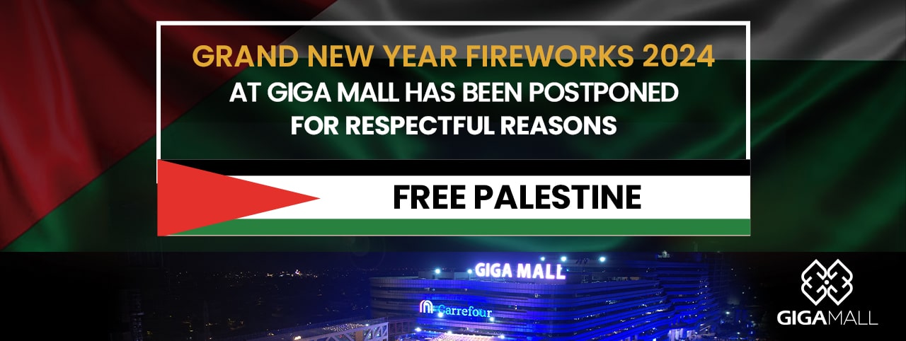 Grand New Year Fireworks in Islamabad 2024 at Giga Mall