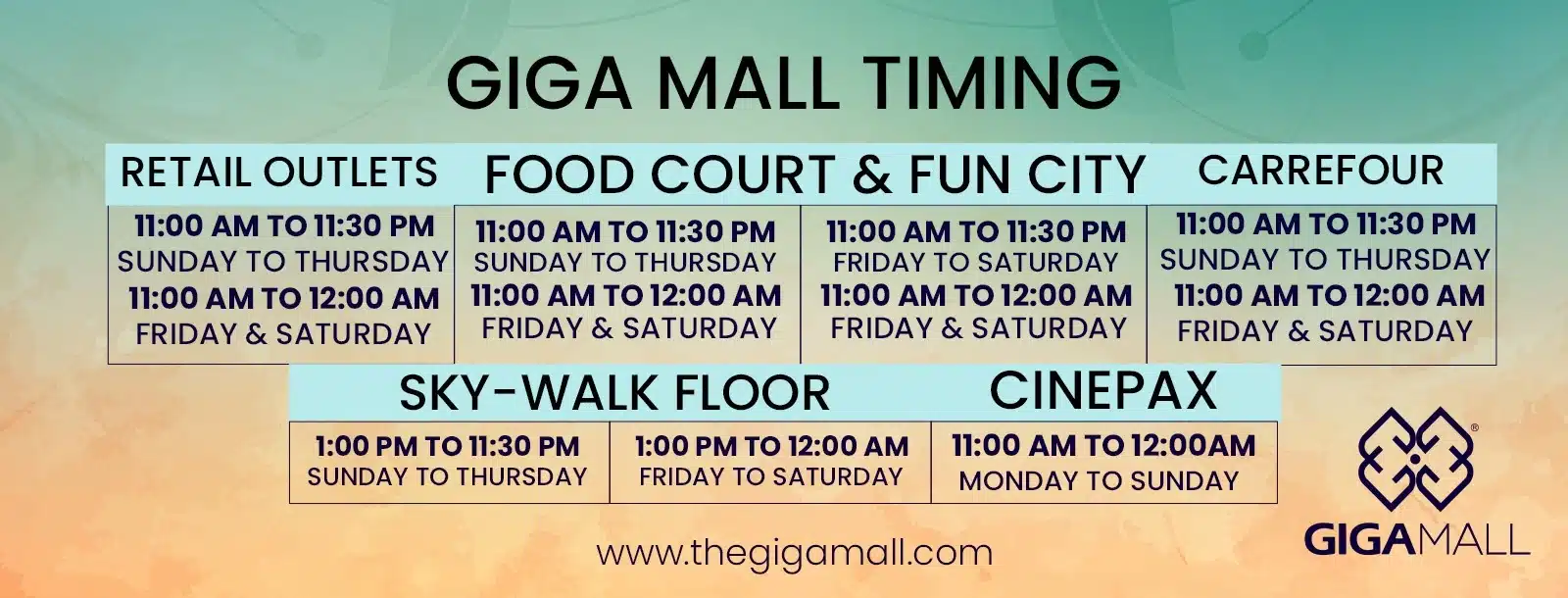 Timings
